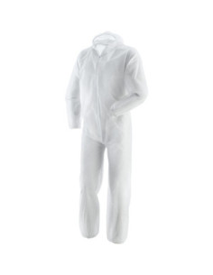 Tuta intera con cappuccio in 100% polipropilene mod. 487007