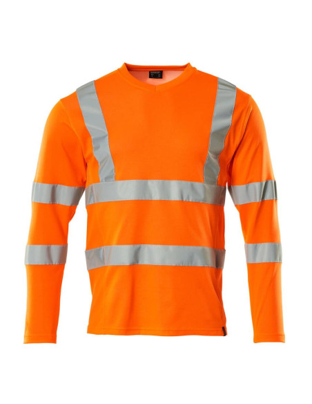 Shirt da lavoro manica lunga alta visibilitö catarifrangente MASCOT mod. 18281- 955.