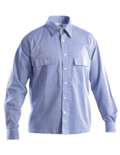 Camicia da lavoro manica lunga GRUPPO P&P mod. OXFORD 100% cotone