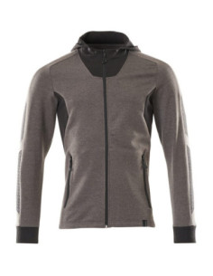 Felpa da lavoro in pile con cerniera e cappuccio MASCOT mod. 18584-962 2