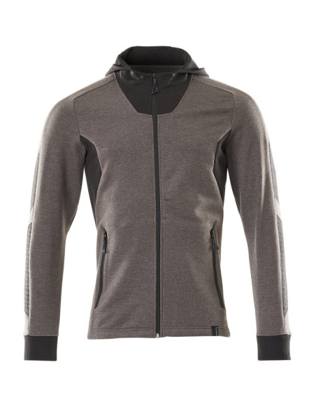 Felpa da lavoro in pile con cerniera e cappuccio MASCOT mod. 18584-962