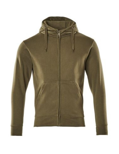 Felpa da lavoro con cerniera e cappuccio MASCOT mod. GIMONT 60% cotone