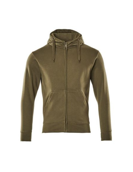 Felpa da lavoro con cerniera e cappuccio MASCOT mod. GIMONT 60% cotone
