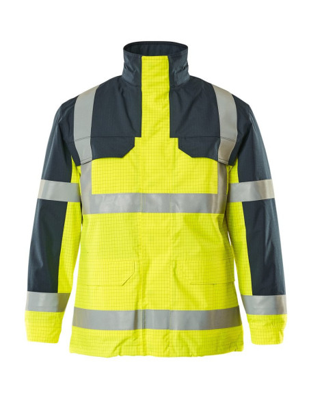 Giacca da lavoro alta visibilitö fluorescente classe 3 MASCOT mod. 06831-064 LUNGERN.