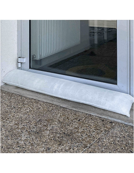 Confezione 2 barriere cilindriche anti inondazione/allagamento 120x18 cm. mod. AUS120